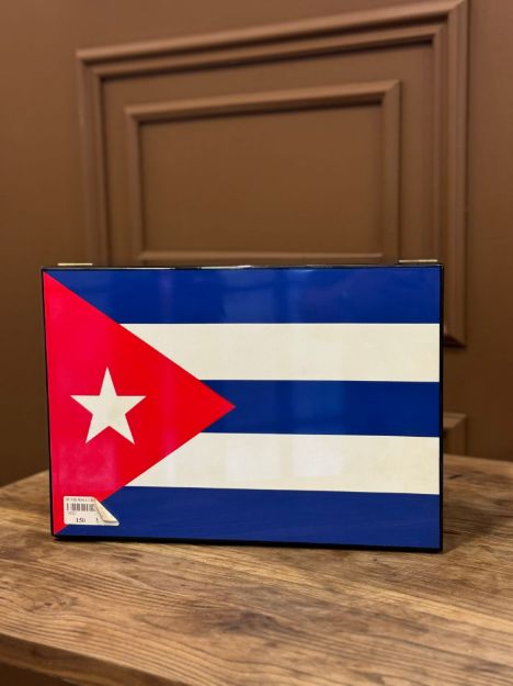 صورة Humidor Cuba Flag 