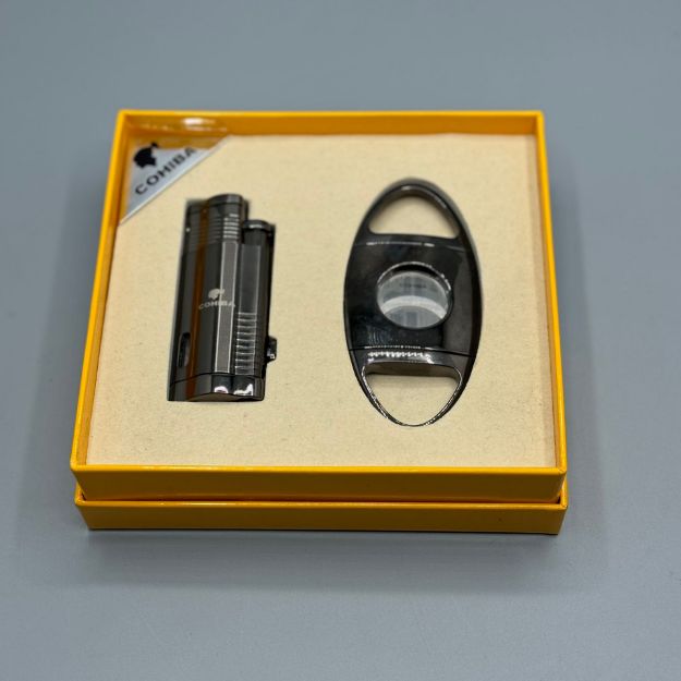 صورة Set Cohiba Cutter and Lighter 