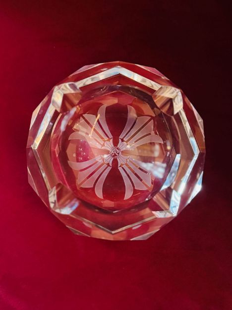صورة Circle Crystal Ashtray